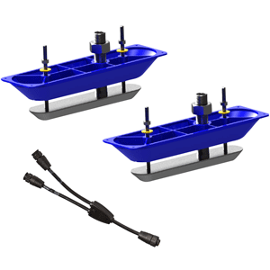 Navico StructureScan™HD Sonar Stainless Steel Thru-Hull Transducer (Pair) w/Y-Cable - 000-11460-001