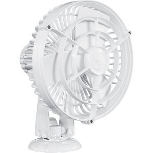 SEEKR by Caframo Kona 817 12V 3-Speed 7″ Waterproof Fan – White
