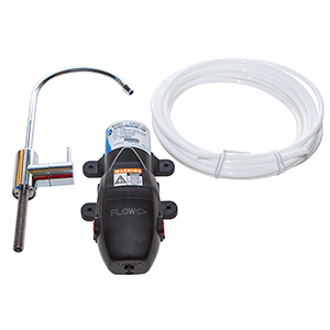 Jabsco PAR-Max 1 Automtic Water System Pump & Manual Demand Pump w/Faucet - 1.1GPM - 1.9psi - 12V - 42630-3992-P