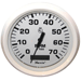 Faria Dress White 4" Tachometer w/Hourmeter - 7,000 RPM (Gas - Outboard)