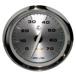 Faria Beede Instruments Faria Kronos 4" Tachometer - 7,000 RPM (Gas - All Outboards) - 39005