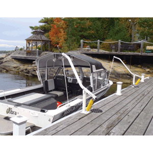 Dock Edge Premium Mooring Whips 2pc 8ft 2500 Lbs up to 18ft for sale online 