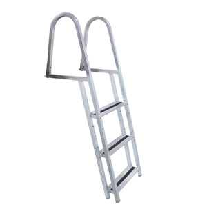 Dock Edge STAND-OFF Aluminum 3-Step Ladder w/Quick Release - 2053-F