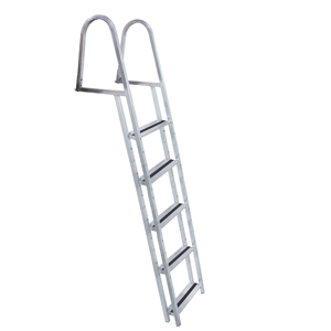 Dock Edge STAND-OFF Aluminum 5-Step Ladder w/Quick Release - 2055-F