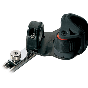 Ronstan Series 19 C-Track Slide - w/Swiveling Dead Eye - Cam Cleat - Spring-Loaded Track Stop - RC81942