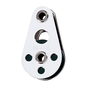 Ronstan Wire Block - Tubular Rivet Head w/Nylatron® Sheave - 25mm (1") Sheave Diameter - RF418
