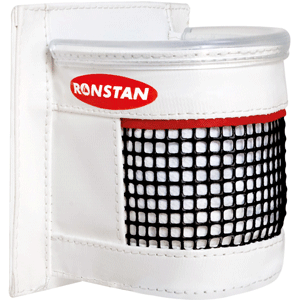 Ronstan Drink Holder - White PVC w/Mesh - RF3851