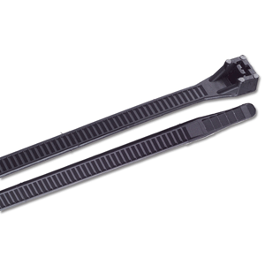 Ancor 15" UV Black Heavy Duty Cable Zip Ties - 100 Pack - 199260