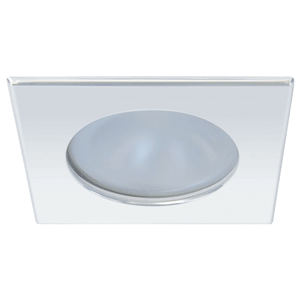Quick Blake XP Downlight LED -  4W, IP66, Screw Mounted - Square Stainless Bezel, Round Daylight Light - FAMP3022X01CA00