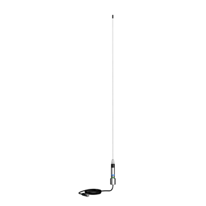 Shakespeare AM/FM Low Profile Stainless Antenna - 25" - 4356
