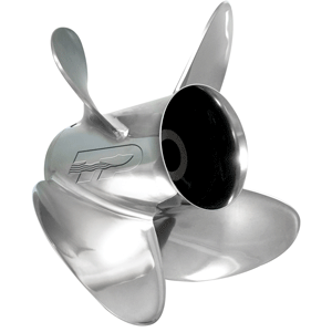 Turning Point Propellers Turning Point Express® EX1-1315-4/EX2-1315-4 Stainless Steel Right-Hand Propeller - 13.5 x 15 - 4-Blade - 31431530