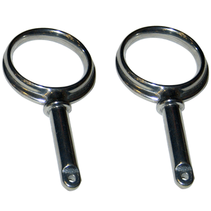 Perko Round Type Rowlock Horns – Plain Zinc