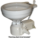 Raritan Sea Era Toilet - Marine Size - Freshwater Solenoid - Straight & 90deg Discharge - Smart Toilet Control - 12v