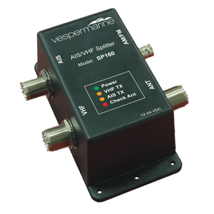 Vesper Amplified AIS / VHF / FM Antenna Splitter - SP160