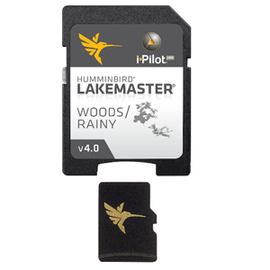 Humminbird LakeMaster Chart - Woods/Rainy - MicroSD/SD - 600027-2