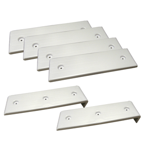 Ironwood Pacific Outdoors E-Z Slide Kit #2 - 4 White Pads(3"W x 10"L) w/2 BunkEnders - 013.1W