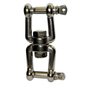 Quick SW10 Anchor Swivel - 10mm Stainless Steel Jaw Jaw Swivel - f/16-44lb. Anchors