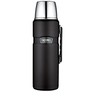 Thermos Stainless King Vacuum Insulated Beverage Bottle - Black - 2L - SK2020BKTRI4