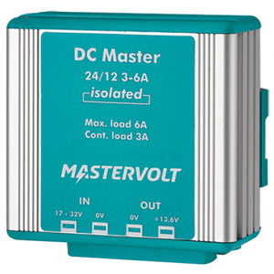 MasterVolt Mastervolt DC Master 24V to 12V Converter - 3A w/Isolator - 81500100