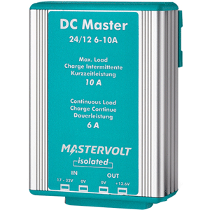 MasterVolt Mastervolt DC Master 24V to 12V Converter - 6A w/Isolator - 81500200