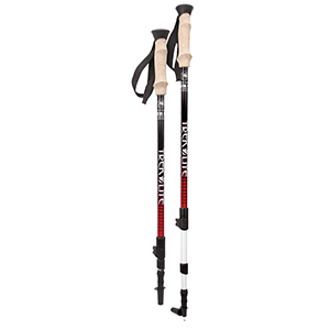 YUKON Trek Lite Hiking Pole - Red - 83-0111