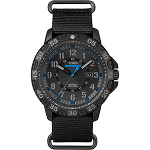 Timex Expedition Rugged Resin Slip-Thru Watch - Black/Black - TW4B035009J
