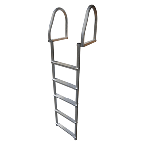 Dock Edge Aluminum 5-Step Eco Flip-Up Dock Ladder - Weld Free - 2175-F