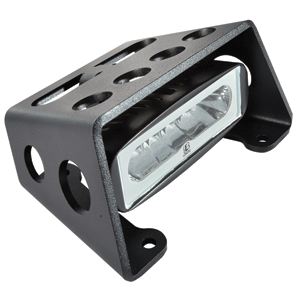 Lumitec Diesel - Extreme Duty LED Flood Light - Black Finish - White Dimming, Amber Flashing - 101307
