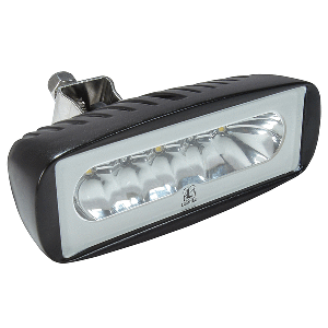 Lumitec Caprera2 - LED Flood Light - Black Finish - Light White Dimming/Amber Flashing - 101313