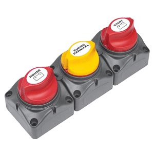 BEP MARINE BEP Battery Distribution Cluster f/Single Engine w/Two Dedicated Battery Banks - Horizontal Mounting - 715-H