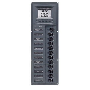 BEP MARINE BEP Panel 12SP DC12V DCSM Vertical - 902V-DCSM