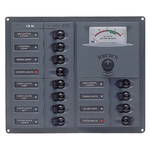 BEP MARINE BEP Panel 12SP DC12V Analog - 902-AM