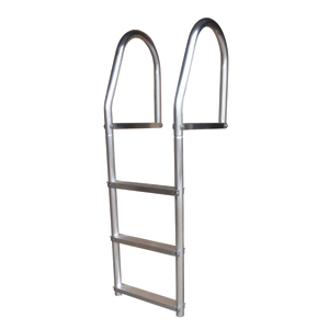 Dock Edge Fixed Eco – Weld Free Aluminum 3-Step Dock Ladder