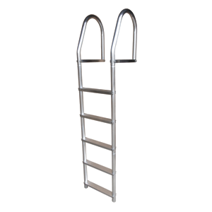 Dock Edge Fixed Eco - Weld Free Aluminum 5-Step Dock Ladder - 2075-F