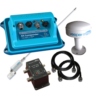 Vesper XB-8000 AIS Transponder Nav Station Package - XB-8000 PACKAGE