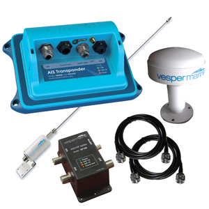 Vesper XB-6000 AIS Transponder Nav Station Package - XB-6000 PACKAGE