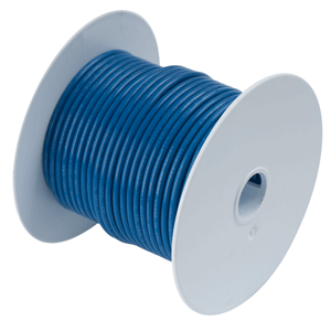 Ancor Dark Blue 18 AWG Tinned Copper Wire - 35'