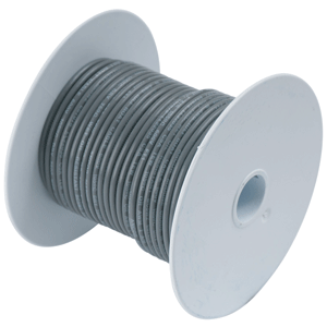 Ancor Grey 18 AWG Tinned Copper Wire - 100’ - 100410