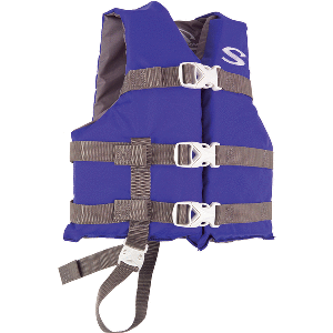 Stearns Classic Child Life Jacket - 30-50lbs - Blue/Grey - 3000004471