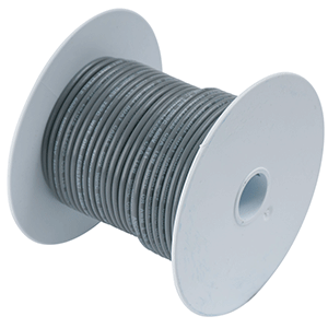 Ancor Grey 14 AWG Tinned Copper Wire - 250'