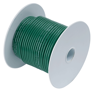 Ancor Green 12 AWG Tinned Copper Wire - 250'