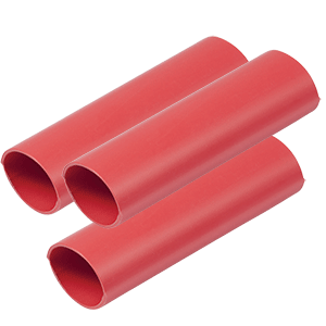 Ancor Heavy Wall Heat Shrink Tubing - 3/4" x 6" - 3-Pack - Red - 326606