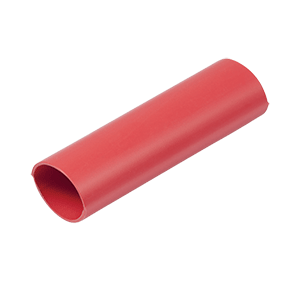 Ancor Heavy Wall Heat Shrink Tubing - 1" x 48" - 1-Pack - Red - 327648