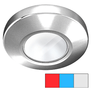 I2Systems Inc i2Systems Profile P1120 Tri-Light Surface Light - Red, White & Blue - Brushed Nickel Finish - P1120Z-41HAE