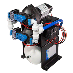Jabsco Double Stack Water System - 9.0 GPM - 40PSI - 12V - 52530-1000