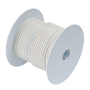 Ancor White 8 AWG Tinned Copper Wire - 50’ - 111705