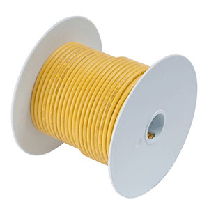 Ancor Yellow 4 AWG Tinned Copper Battery Cable - 50’ - 113905