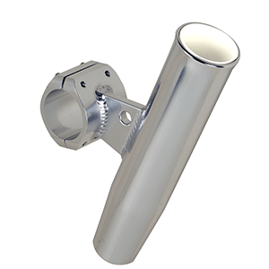 C.E. Smith Aluminum Clamp-On Rod Holder - Horizontal - 1.90" OD - Fits 1-1/2" Pipe - 53730