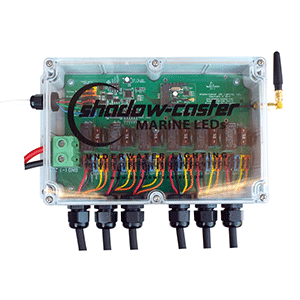 Shadow-Caster LED Lighting Shadow-Caster Power Distribution Plus Box - Shadow-Net Enabled - SCM-PD-PLUS