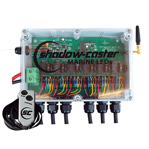 Shadow-Caster LED Lighting Shadow-Caster Power Distribution Plus Box w/Wireless Controller - SCM-PD-PLUS-COMBO